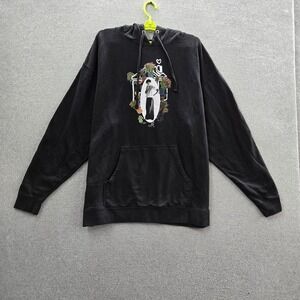 Harry Styles Men Hoodie 2XL Black Graphic Love On Tour Concert Fleece Pullover